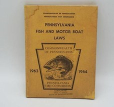 Pennsylvania Pesce Commissione Targa da Barca Regolamenti Leggi Libretto... - £29.69 GBP