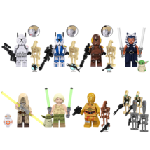 11Pcs Sci-fi series clone medic Luke Skywalker Minifigure Building Blocks - $430.99 MXN