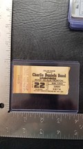 Charlie Daniels Band - Vintage Jan. 22, 1978 Miami, Florida Concert Ticket Stub - £11.99 GBP