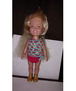 Playskool Dolly Surprise 1987 Doll 10&quot; w/ Clothes Growing Blonde Hair Dr... - €13,15 EUR