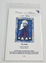 Design To Share With You # 195 Pattern The Angel 14 1/2&quot;x20 1/2&quot;- 37cmx52cm - £7.78 GBP