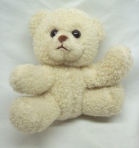 Vintage Russ Cute Little Cream Teddy Bear 5&quot; Plush Stuffed Animal Toy - $16.34