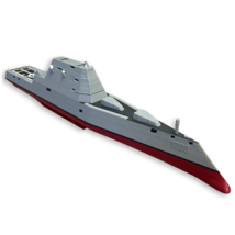 Zumwalt-Class Stealth Guided Missile Destroyer Model – Naval Replica - $29.99