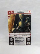 Star Wars Imperial Assault Rebel Saboteur Promo Card - £5.51 GBP