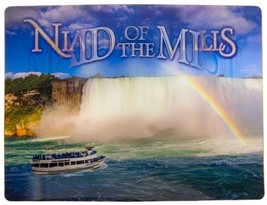 Niagara Falls Maid of The Mist with Rainbow 3D Postcard - £4.53 GBP