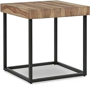 Signature Design by Ashley Bellwick Industrial End Table, Light Brown &amp; ... - $224.99