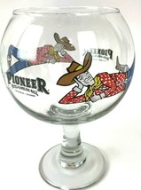 Vtg Pioneer Hotel &amp; Gambling Hall Laughlin Nevada Stemmed Cocktail Glass... - $24.73