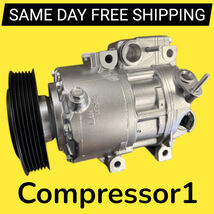 AC Compressor Sedan Thru 10/14/11 Fits 09-12 GENESIS 55371 image 2