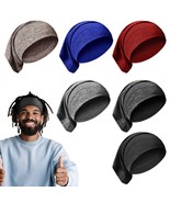 SATINIOR 6 Pcs Spandex Dreadlock Cap Dreadlock Tube Unisex Men Women Dre... - $22.76