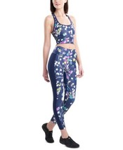 MSRP $48 Josie Natori Printed Cropped Top Multi-Blue Size Small - £22.73 GBP