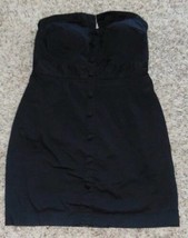Womens Dress Junior Girls Forever 21 Black Strapless Lined Padded Bra Formal- L - £12.66 GBP
