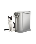 Simplehuman Dog Cat Food Can Container Stainless Steel Medium BPA Free M... - $2,658.91 MXN