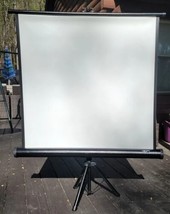 Elite Screens T50UWS1 Tripod Portable Pull Up 50 &quot; Projection Screen - £28.21 GBP