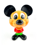 Vintage 1976 Disney Mickey Mouse Pull String Talking Toy 7&quot; - Works C Video - £18.91 GBP