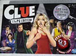 Clue Board Game Liars Ed. Hasbro New Twist on an Old Classic 100% Complete - £11.39 GBP