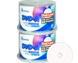 Smart Buy 100 Pack DVD+r Dl 8.5gb 8X DVD Plus R Double Layer Printable W... - $93.99