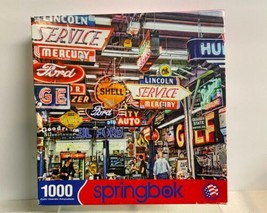Springbok &#39;American Icons&#39; 1000 Piece Puzzle. Complete. Gently Used - £8.59 GBP