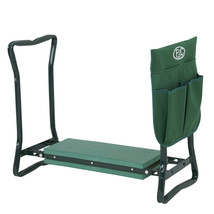 Green Spring Soft Eva Pad Seat Folding Garden Kneeler Bench Kneeling - £43.12 GBP