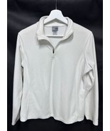 Champion Ivory Pullover Sherpa Athletic Outdoor Top Long Sleeve M - $27.12 CAD