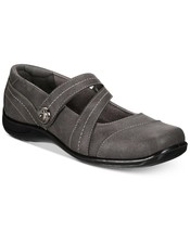 Easy Street Women Square Toe Mary Jane Flats Mary Size US 9M Grey - £13.14 GBP