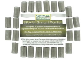 Spray Foam 60 mesh Filters 10 pc for Graco Fusion AP MP PC guns 246358 - £14.78 GBP