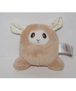 Baby GUND Mini 3.5&quot; Crinkle Lamb Polka Dot Ear Sheep Animal Lovey Soft T... - $19.00