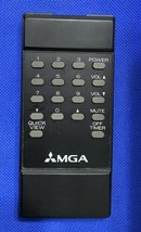 Mitsubishi 939P196A1 MGA TV Remote Control Tested Sanitized Genuine Orig... - $13.03