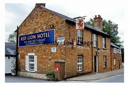 pu0163 - The Red Lion Hotel , Salford , Bedfordshire - print - £1.89 GBP