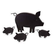 Pig with Piglets Sculpture - £35.10 GBP