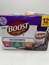 BOOST Women Ready to Drink Nutritional Drink Rich Chocolate 12 pk Protein - £10.43 GBP