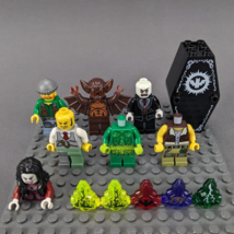 Lego Monster Fighters Minifigures Lot Bat Monster Jack McHammer Coffin 9468 9461 - $27.04