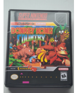 Donkey Kong Country CASE ONLY Super Nintendo SNES Box BEST QUALITY AVAIL... - $12.81