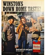 WINSTON-FILTER CIGARETTES Full-Rich Tobacco Flavor-1971 VTG Print Ad - $10.22