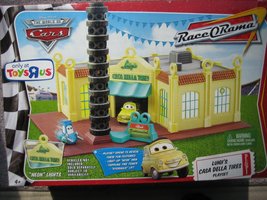 Disney Pixar Cars Race O Rama Luigi&#39;s Casa Della Tires Playset - £169.61 GBP