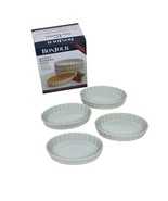 Bonjour Oval Ramekins White 4.5 oz. Set of 4 NEW - $276.80 MXN
