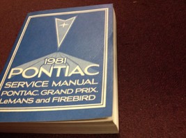 1981 Pontiac Firebird Trans Am Grand Prix Servizio Shop Officina Repair Manual G - £79.24 GBP