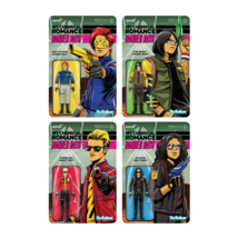 My Chemical Romance - Danger Days Set of 4-pieces Reaction Figures by Super 7 - £75.75 GBP