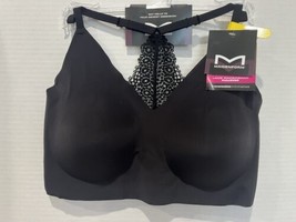 Maidenform Lace Racerback Pullover Wireless Bralette DM7679 Black Medium Nwt - £10.80 GBP