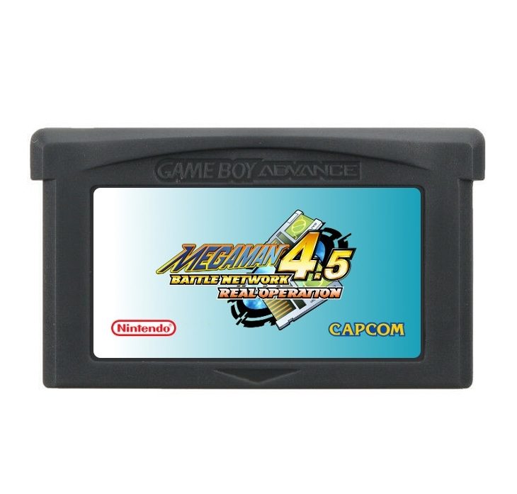 Mega Man Battle Network 4.5 Real Operation English GBA Game Boy Advance Rockman