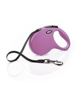 Retractable New Classic Flexi Tape Leash Size M 16 Foot Color Pink Original - $28.70