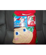 Elf on the Shelf Flannel Pajamas Sleepwear Size 4/5 Boy&#39;s NEW - £13.78 GBP