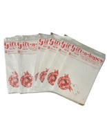 Vintage Christmas Self Sealing Gift Tags Mailing Envelopes Tyvek Lot Of ... - €16,10 EUR