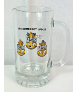 NEW USS Somerset (LPD 25) Sept 2015 Khaki Ball CPO Mess Navy Chief Beer ... - £15.57 GBP