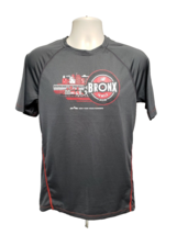 2018 NYRR New York Road Runners Bronx 10 Mile Run Mens Small Gray Jersey - $19.80