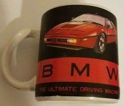 Vintage BMW Mug The Ultimate Driving Machine Rare 1980&#39;s Made in Korea - $13.58