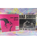 Lot of 2 Nina Simone Records (New): Wild Is the Wind, You&#39;ve Got to Learn - €61,40 EUR