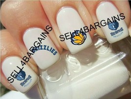 Nba Memphis Grizzlies Basketball Team》Nail Art Decals - £7.03 GBP