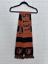 Baltimore Orioles Scarf This Is Birdland Let’s Go O’s Oriole Bird MLB - $16.65