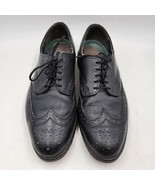 Dexter USA Black Wingtip Men&#39;s Shoes Size 10 - £35.45 GBP