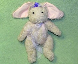 North American Bear Sweet Pea Bunny 14&quot; 1990 Plush Stuffed Animal Rabbit Vintage - £8.92 GBP